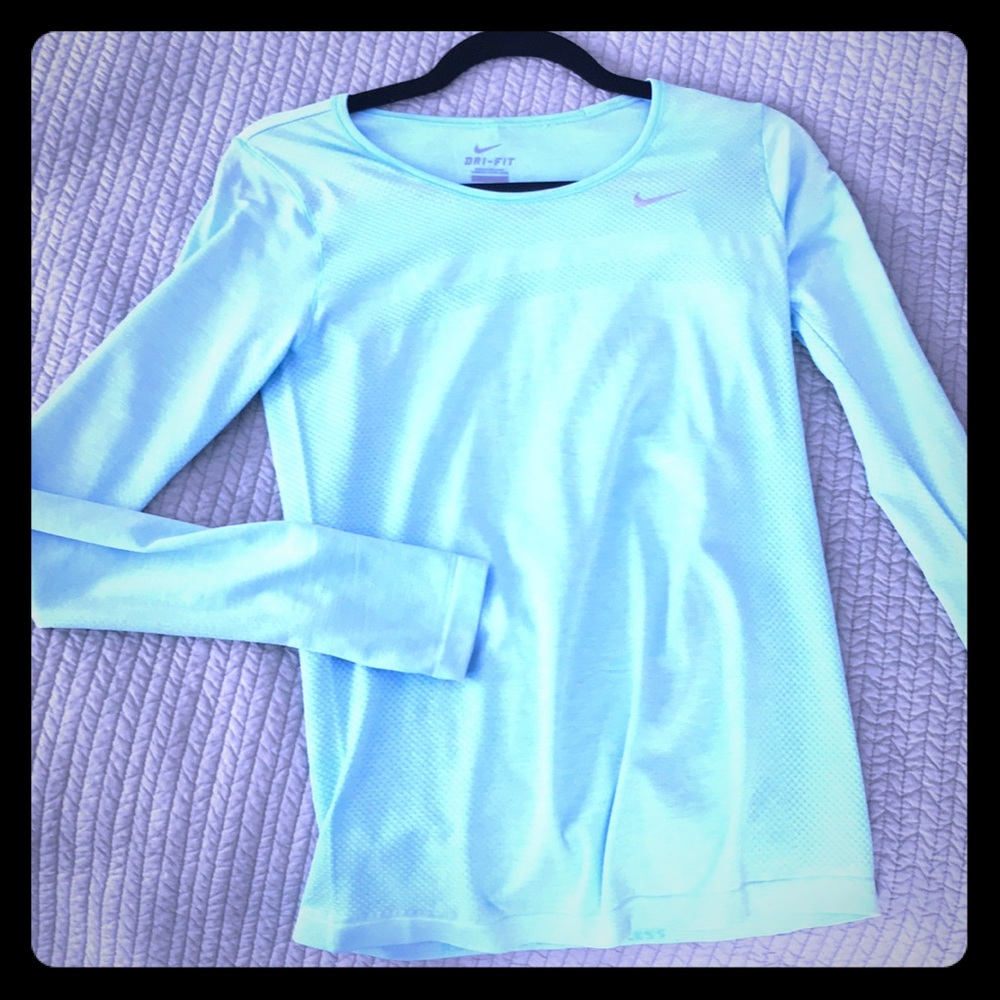Nike Dri fit long sleeve running/gym top